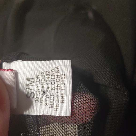 Poof Black Laser Cut Bodycon Dress With Shear Bodice - Picture 9 of 9